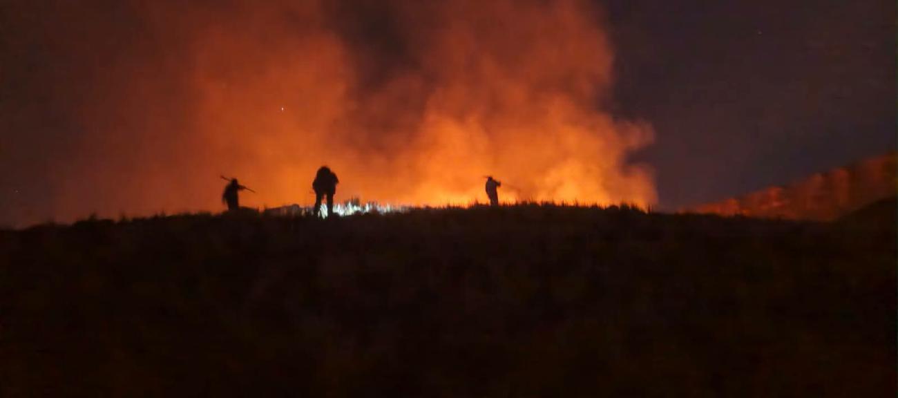 Imagen del incendio