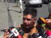 El diputado Rojas en conferencia de prensa