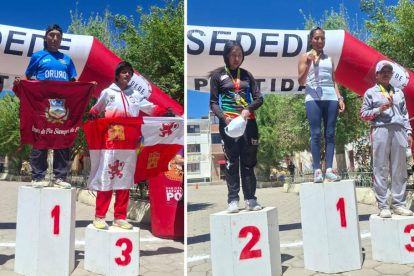 Nacional de Cross Country, Atleta Reiner Choque, Delegación de Oruro