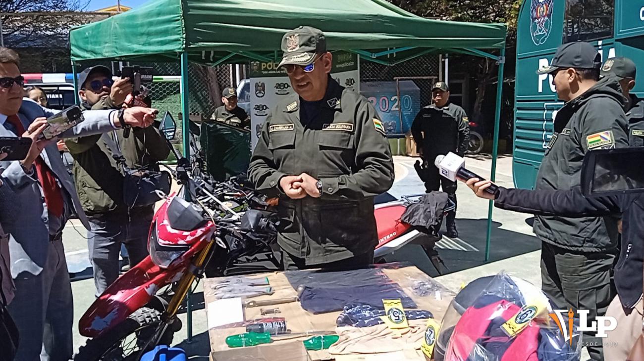 Imagen del coronel Zambrana