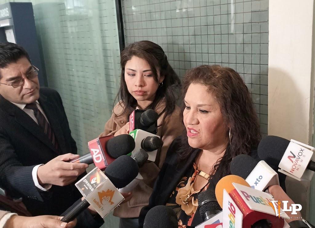 La diputada Jiménez