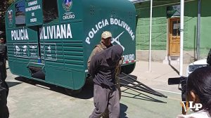 Imagen del aprehendido