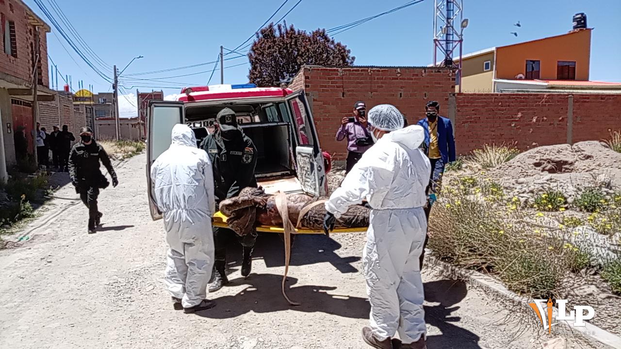 Imagen del recojo del cadaver