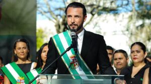 El gobernador de Santa Cruz, Juan Pablo Velasco