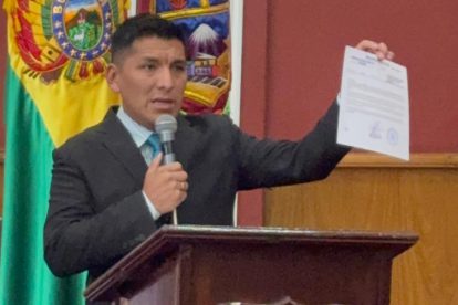 Alcalde Iván Quispe