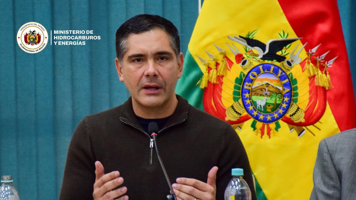 ministro de Producción Sostenible, Medio Ambiente y Agua, Oscar Mario Justiniano.