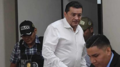 El exalcalde de Santa Cruz de la Sierra, Jhonny Fernández
