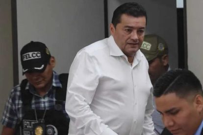 El exalcalde de Santa Cruz de la Sierra, Jhonny Fernández
