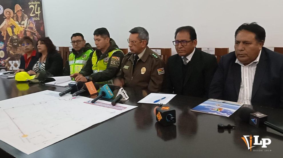 Imagen de la conferencia de prensa