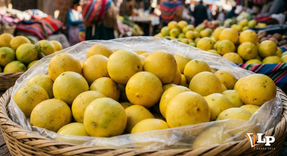 limones en mercado