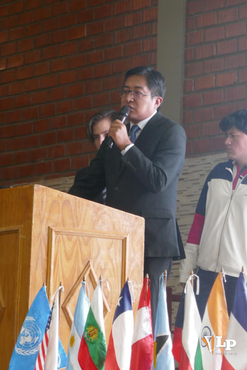 Director General del establecimiento, Henry Nelson Misericordia Yavi
