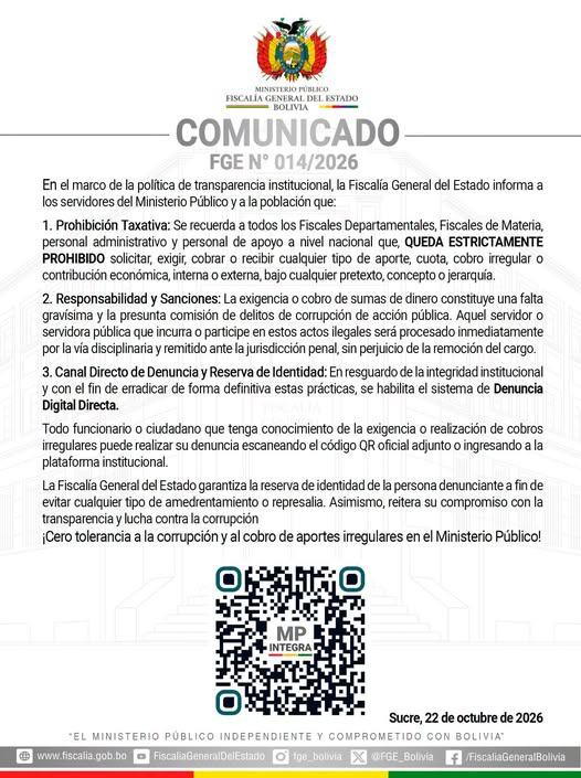 comunicado