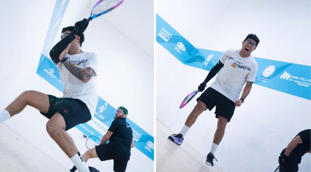 Mundial de Ráquetbol, Deportista Conrrado Moscoso, Moscoso orgullo boliviano