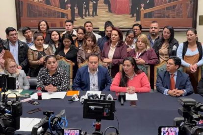 Oscar García fue elegido este viernes como jefe de bancada del Partido Demócrata Cristiano (PDC)