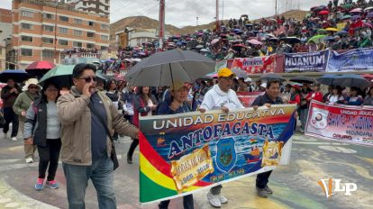 Marcha de maestros