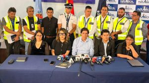 El ministro de Obras Públicas, Mauricio Zamora