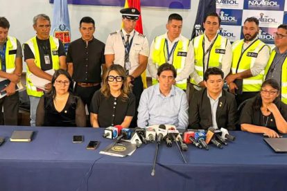 El ministro de Obras Públicas, Mauricio Zamora
