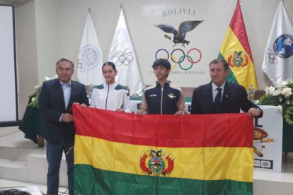 Juegos Olímpicos de la Juventud, Delegación boliviana, Deportistas Iriarte y Tordoya