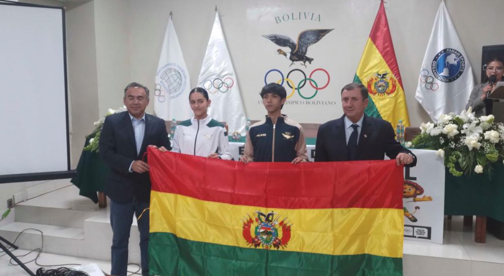 Juegos Olímpicos de la Juventud, Delegación boliviana, Deportistas Iriarte y Tordoya
