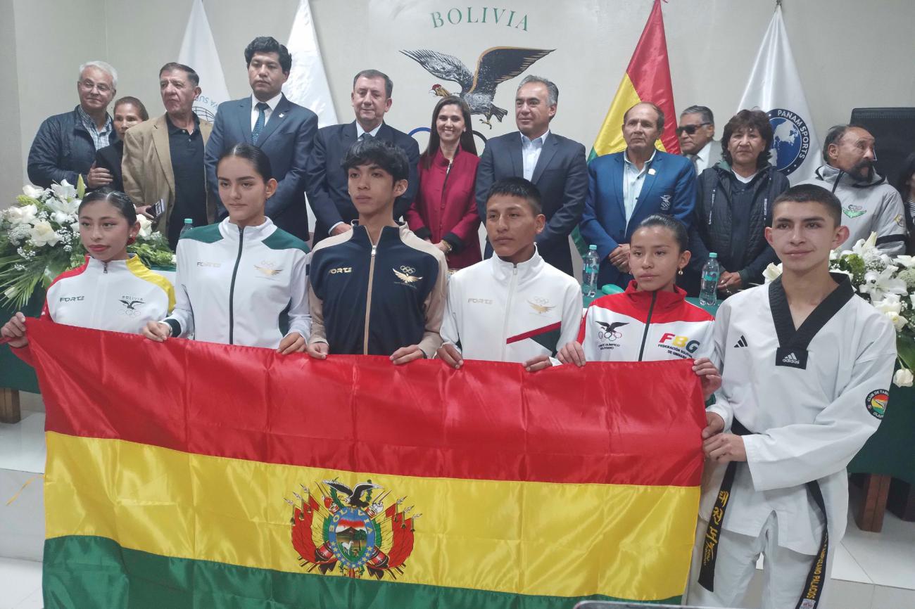 Juegos Olímpicos de la Juventud, Delegación boliviana, Deportistas Iriarte y Tordoya