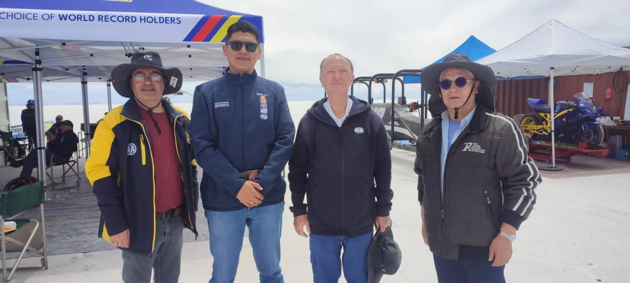 Representantes del Viceministerio de Deportes acompañan la competencia internacional.