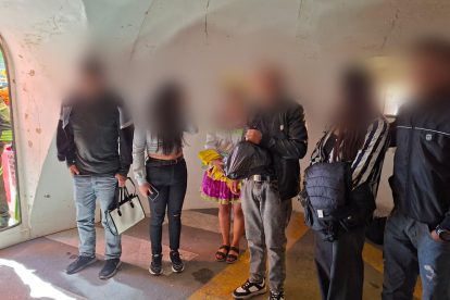 Imagen de los arrestados