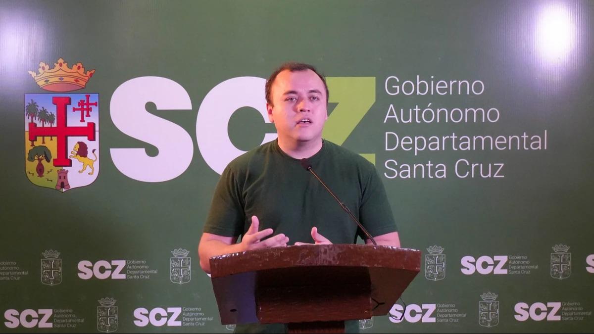 Juan de Dios Villarroel, director de Tecnología, Telecomunicaciones e Innovación de la Gobernación cruceña.