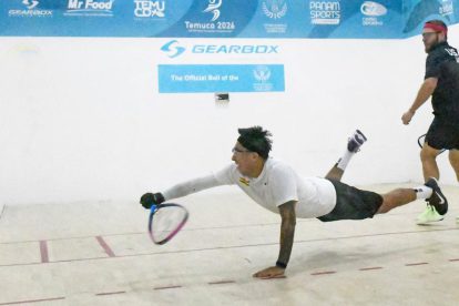 Mundial de Ráquetbol, Torneo en Temuco Chile, Conrrado Moscoso