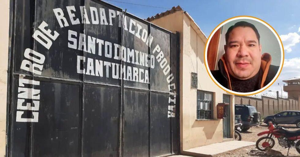 Mariaca permanece recluido en Cantumarca, donde enfrenta procesos relacionados con presuntos delitos de narcotráfico