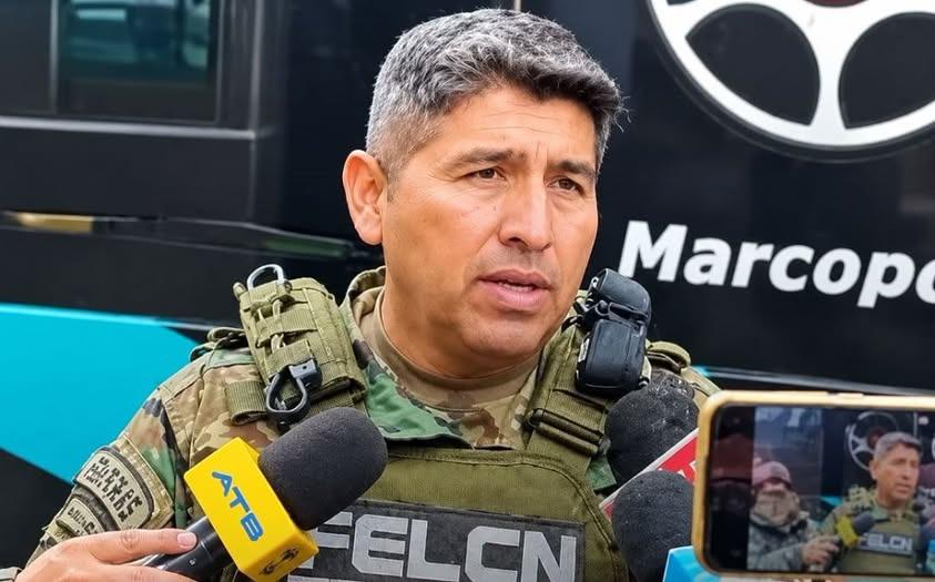 Exjefe de inteligencia de la Fuerza Especial de Lucha Contra el Crimen (Felcn), Juan Marcelo Ferrufino Rojas