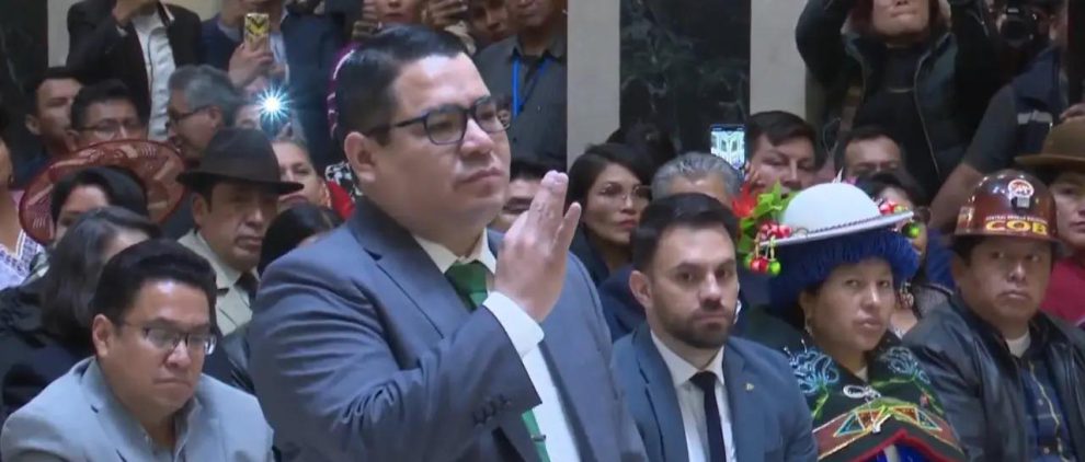 Mariaca juró como fiscal general en 2024