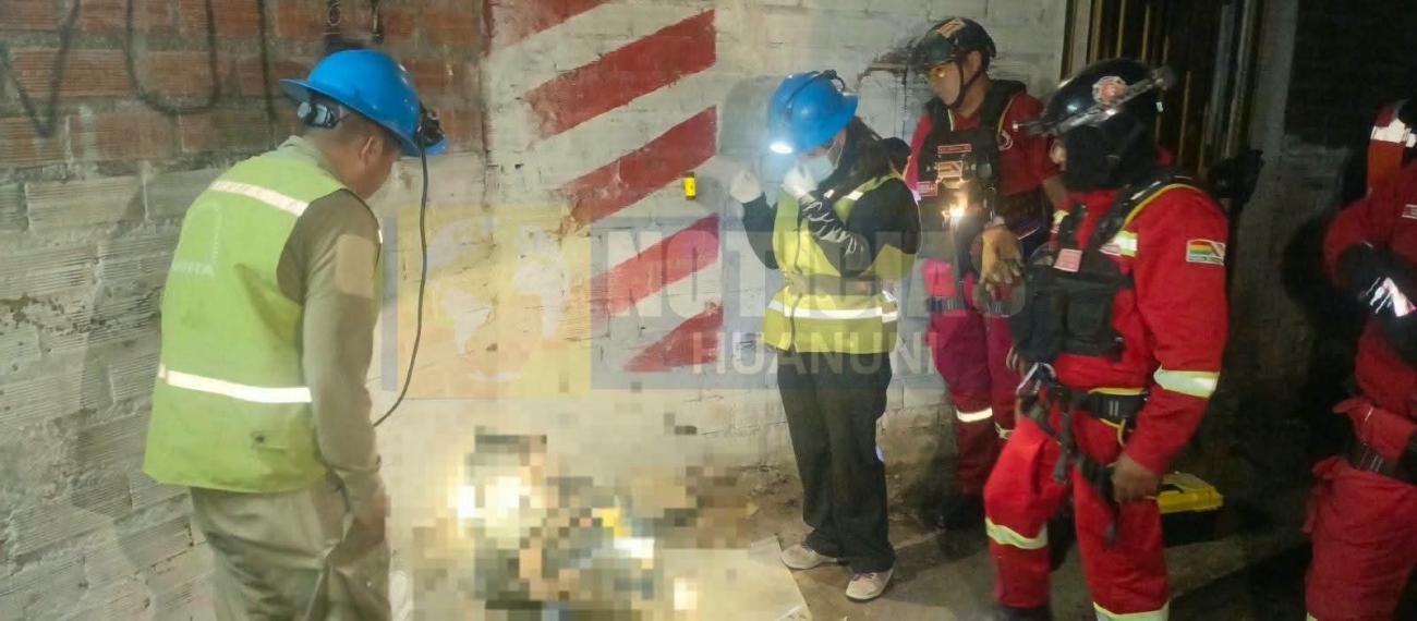Efectivos policiales realizan diligencias tras el incidente