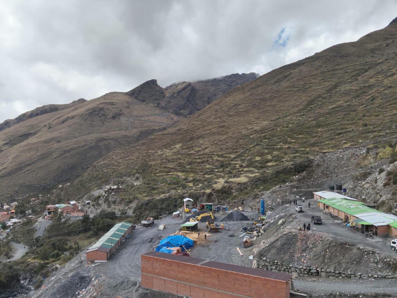 en la zona de los ríos Yani e Ingenio, en Sorata.