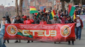 Una marcha de personas