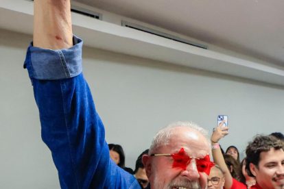 Lula da Silva en un acto público