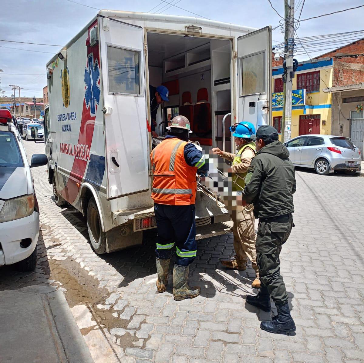 Imagen del accidente