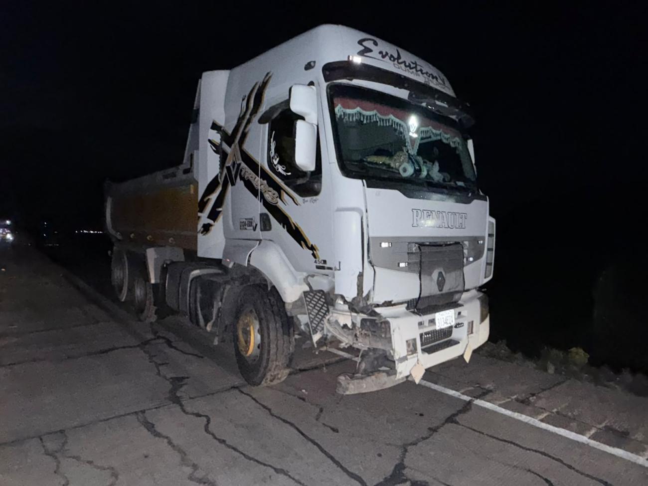 Imagen del accidente