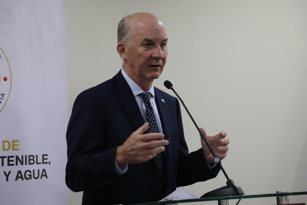 El directivo de WWF valoró el liderazgo del Gobierno boliviano.