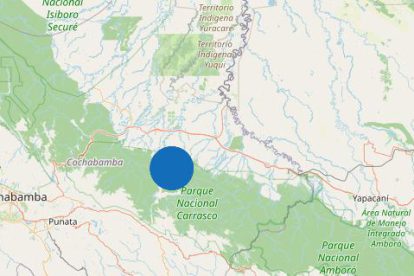 Mapa de Bolivia