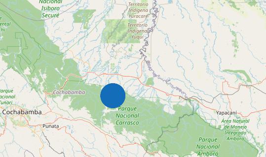 Mapa de Bolivia