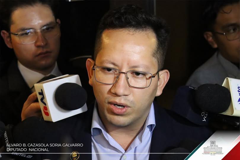 El diputado Alvaro B. Cazasola Soria Galvarro