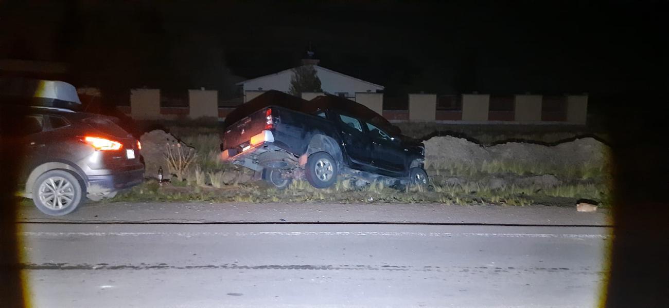 Imagen del accidente de tránsito