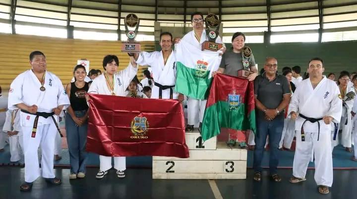 Torneo nacional de kárate japonés, Delegación orureña de kárate japonés