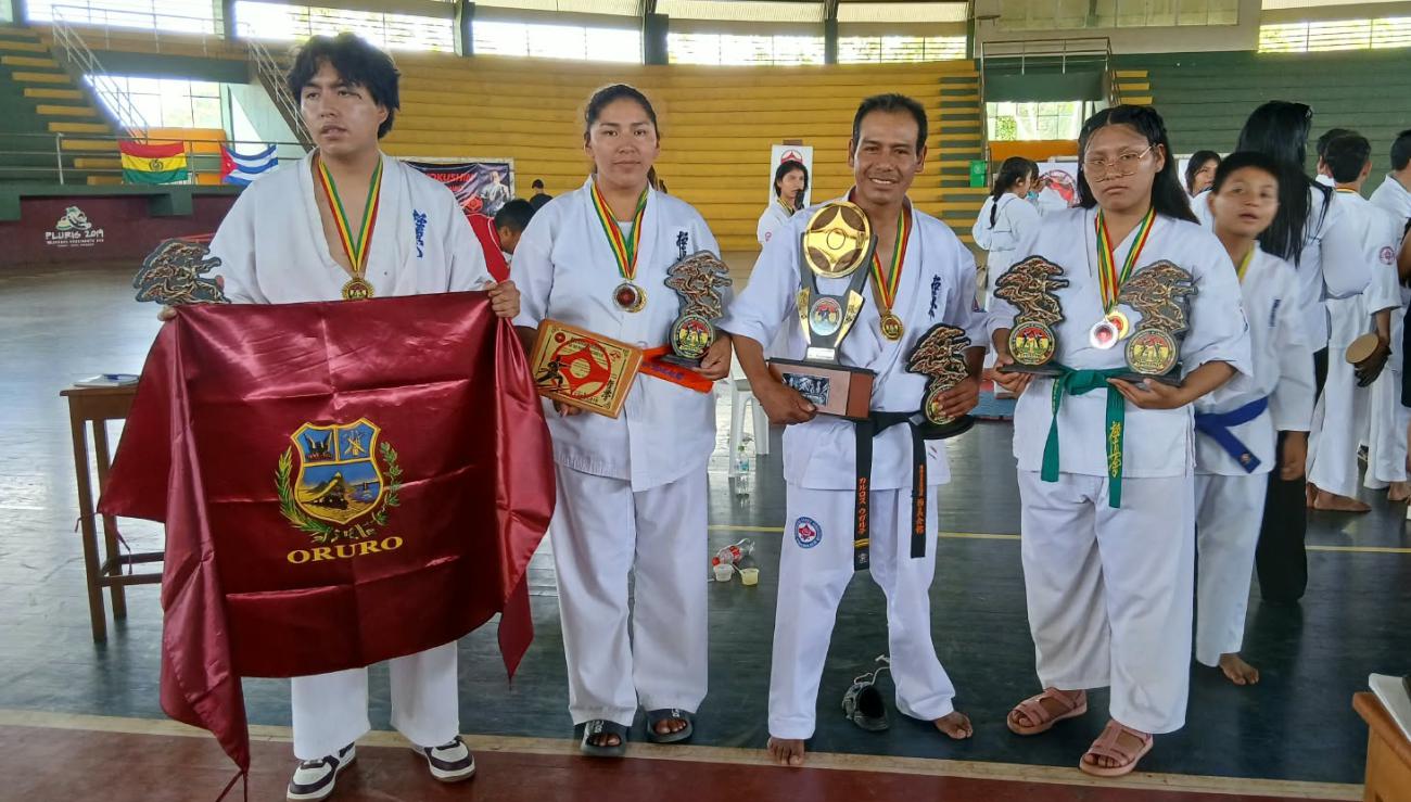 Torneo nacional de kárate japonés, Delegación orureña de kárate japonés