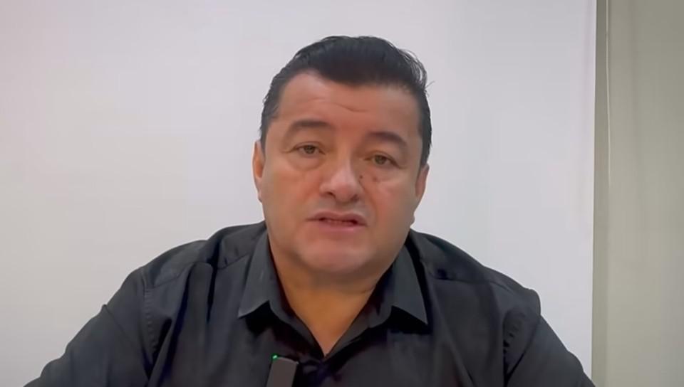 Jhonny Fernández en un video