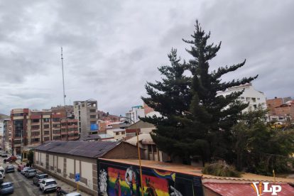 cielo nublado de Oruro