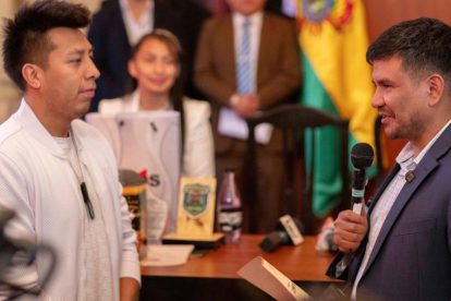 Conrrado Moscoso, Campeón Mundial de Ráquetbol, Moscoso recibido con honores en Sucre
