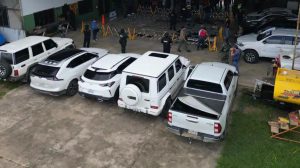 Vehiculos incautados