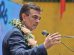 El Presidente Paz en un acto público