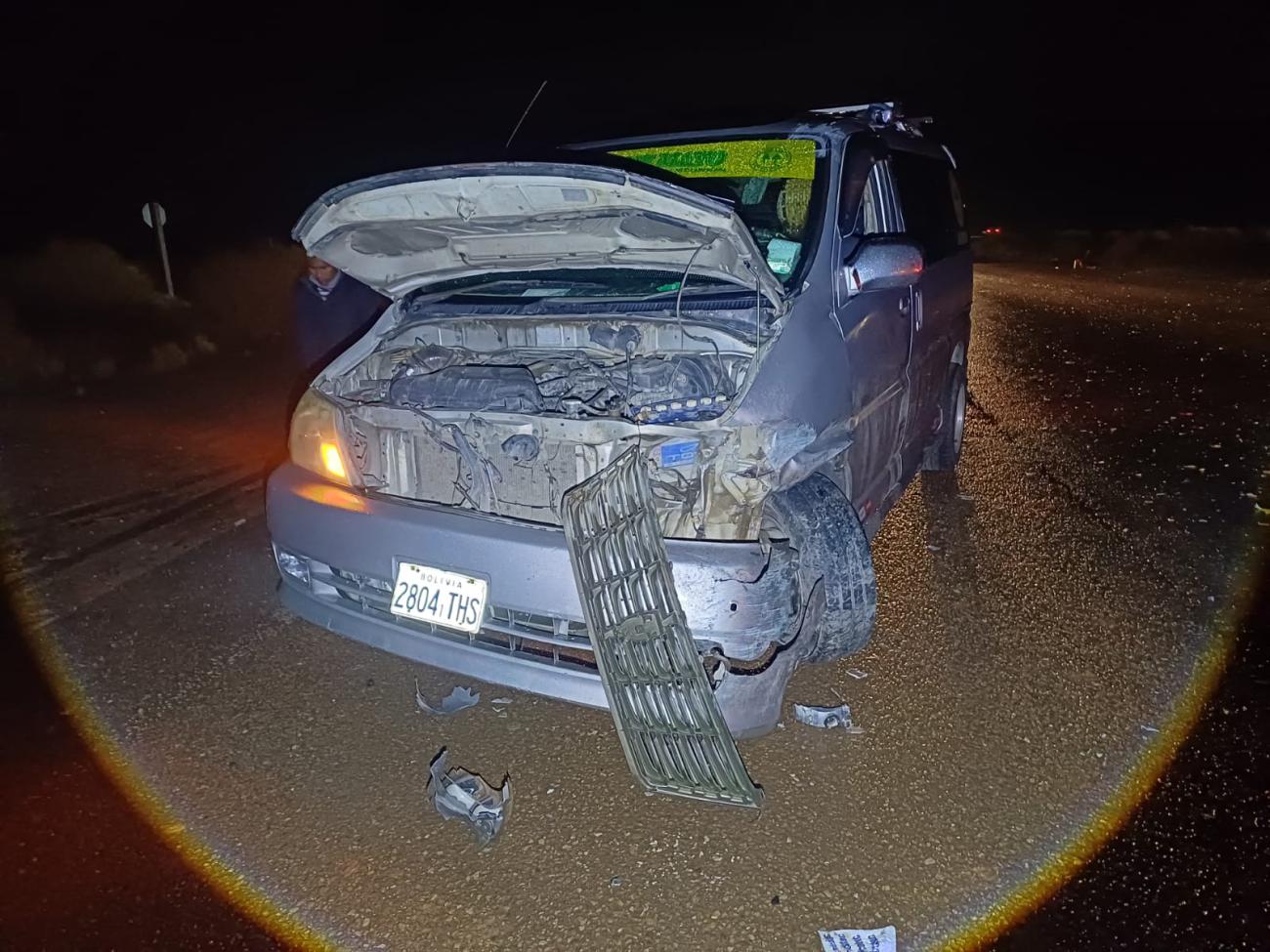 Imagen del accidente
